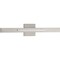 Progress Lighting Planck LED Collection Two-Light LED Wall Sconce, Brushed Nickel Finish P710052-009-30 - alternate 1